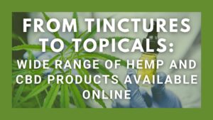 hemp and cbd products blog banner